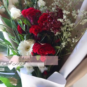دسته گل هدیه لیسیانتوس2